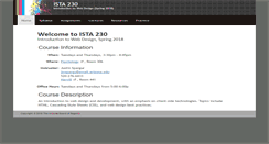 Desktop Screenshot of ista230.com