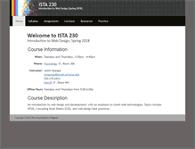 Tablet Screenshot of ista230.com